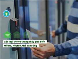 Mifare, Keyfob - Thẻ từ thang máy phổ biến