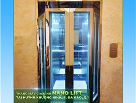 Lắp đặt thang máy gia đình NanoLift 400kg 4Stops