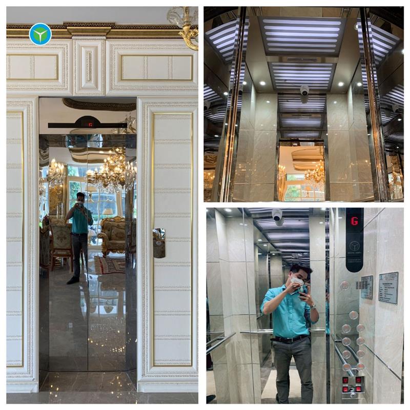 Thang máy tải khách không có phòng máy