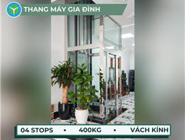 Thang máy gia đình 400kg lắp đặt tại Hồ Biểu Chánh, TP Vũng Tàu