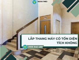 Lắp thang máy có tốn diện tích không