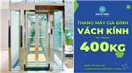 Thang máy gia đình 400kg - NanoLift - Thang máy vách kính