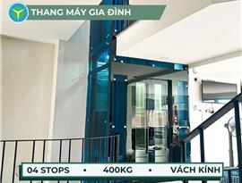 Thang máy gia đình 400kg lắp đặt tại Phạm Văn Chiêu, Quận Gò Vấp