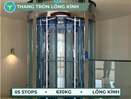Thang máy Tròn gia đình 630kg lắp đặt tại Nguyễn Đình Chính, Quận 3, TPHCM