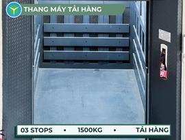 Thang máy tải hàng 1500kg lắp đặt tại Quận Bình Chánh, TPHCM