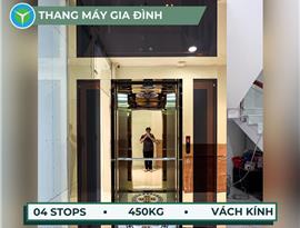 Thang máy gia đình 400kg lắp đặt tại Đặng Thùy Trâm, Quận Bình Thạnh