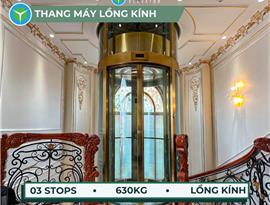 Thang máy Tròn gia đình 630kg lắp đặt tại Lý Long Tường, Quận 7, TPHCM