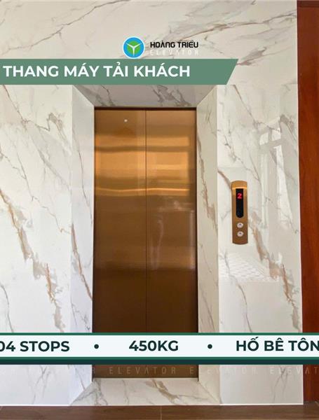 Thang máy Tải Khách 450kg lắp tại Thủ Đức | Hoàng Triều