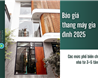 Báo giá thang máy gia đình 2025: Giá lắp đặt cho nhà 3–5 tầng phổ biến hiện nay