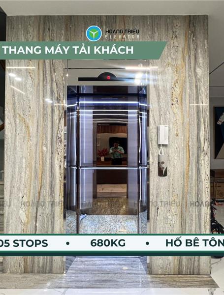 Thang máy Nanolift 680kg lắp tại Thủ Đức | Hoàng Triều