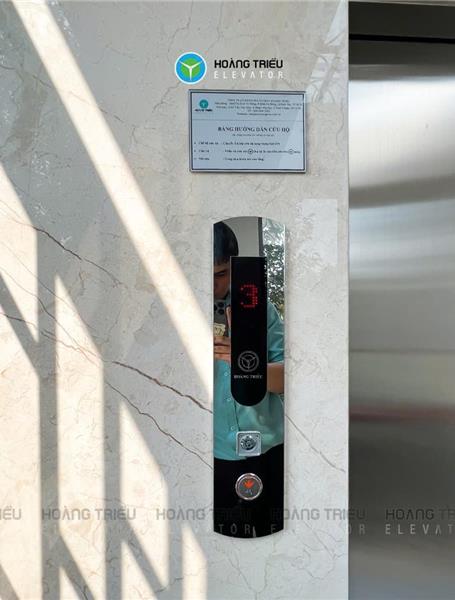 Thang máy Nanolift 300kg lắp đặt tại Q2