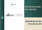 Cách nhận biết máy kéo Sicor chính hãng và cách xác minh