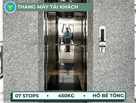 Thang máy Nanolift 450kg| Hoàng Triều