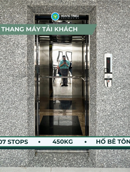 Thang máy Nanolift 450kg| Hoàng Triều
