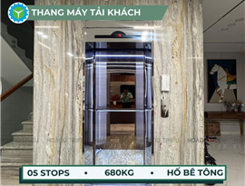 Thang máy Nanolift 680kg | Hoàng Triều