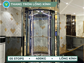 Thang máy tròn 450kg| Hoàng Triều