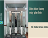Diện tích thang máy gia đình tối thiểu là bao nhiêu?