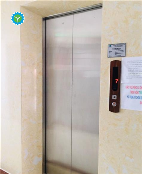 Thang máy tải khách không có phòng máy