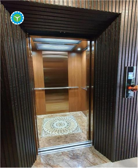Thang máy tải khách không có phòng máy
