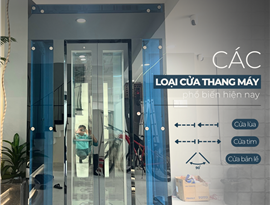 CÁC LOẠI CỬA THANG MÁY: CỬA LÙA, CỬA TIM, CỬA BẢN LỀ – ĐÂU LÀ LỰA CHỌN PHÙ HỢP CHO CHIẾC THANG MÁY CỦA BẠN?