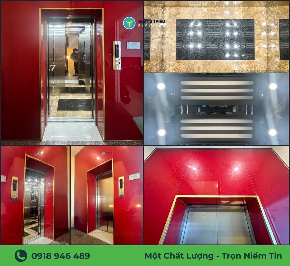 Kích thước thang máy gia đình 400kg tiêu chuẩn