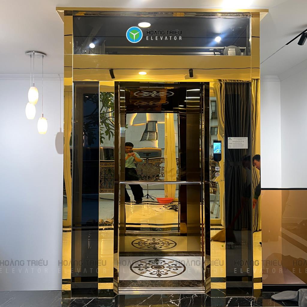 Thang máy Nanolift 300kg lắp đặt tại Q7