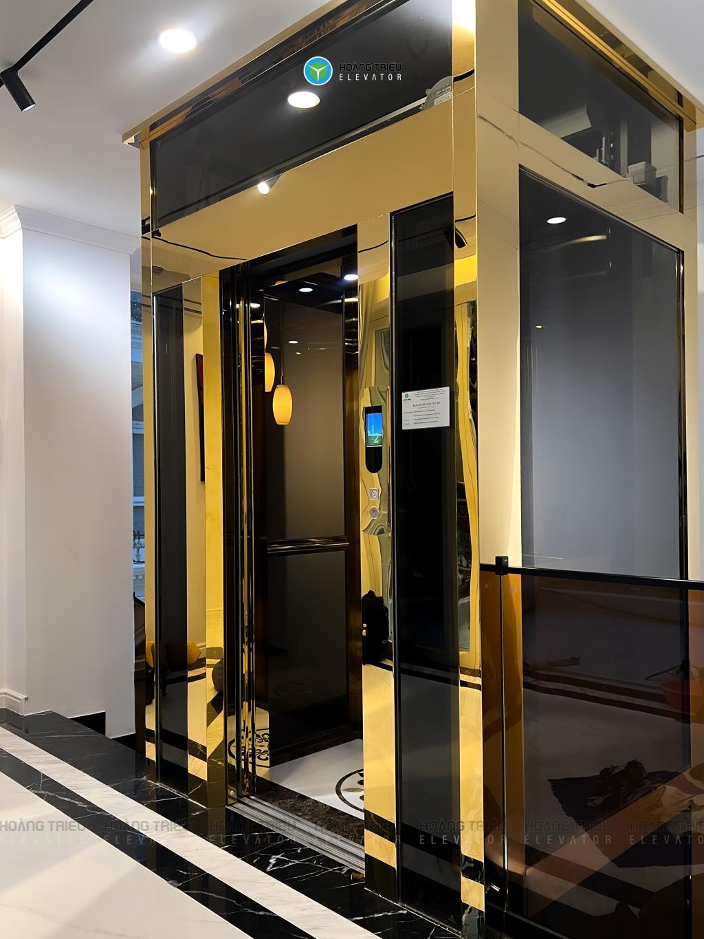 Thang máy Nanolift 300kg lắp đặt tại Q7