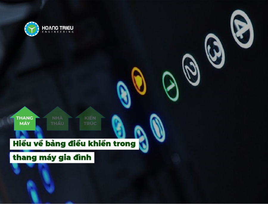 Hiểu đúng về bảng button thang máy gia đình