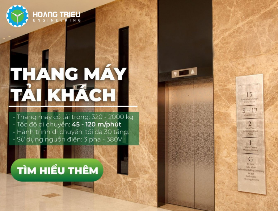 Cabin Mẫu Thang Máy Tải Khách