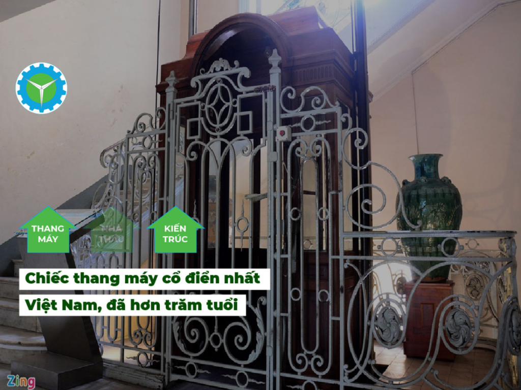 Chiếc thang máy cổ điển nhất Việt Nam, đã hơn trăm tuổi tại Sài Gòn