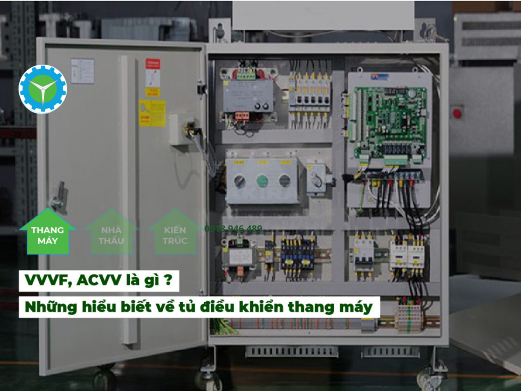 VVVF, ACVV là gì ? Tìm hiểu về tủ điều khiển thang máy