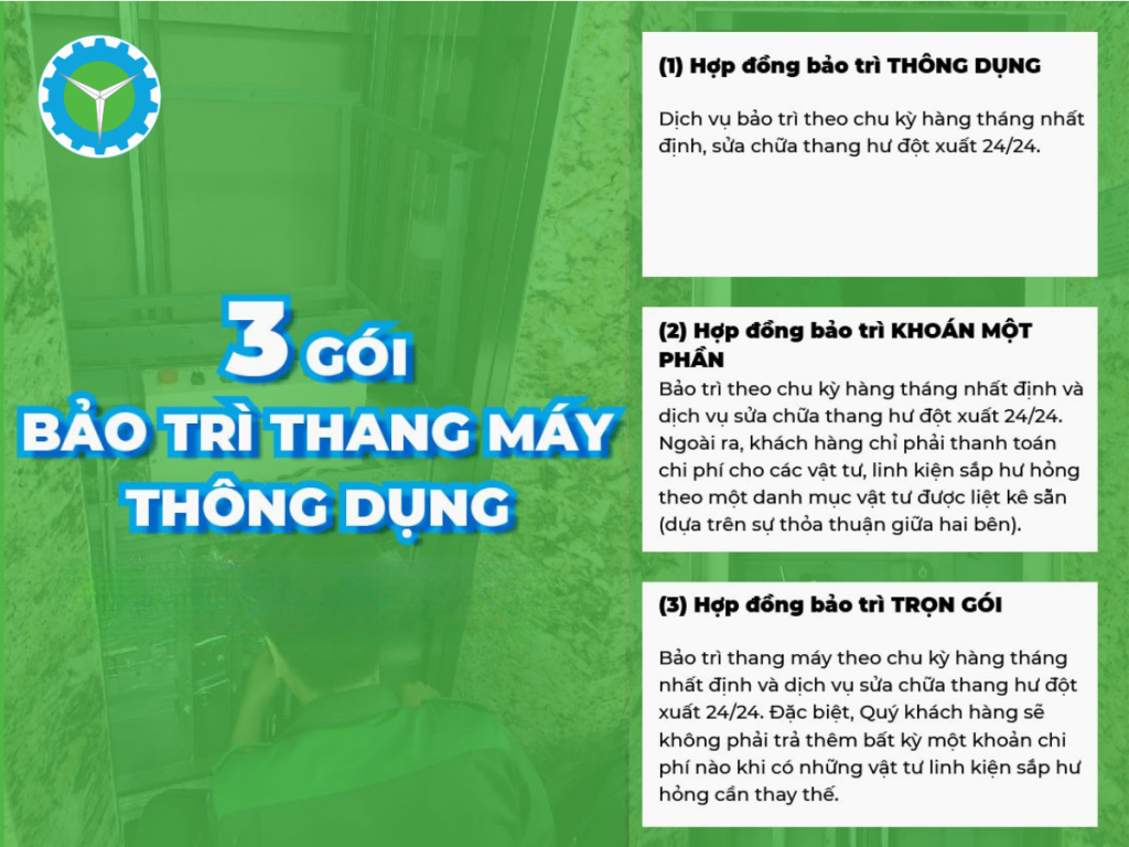 7 hạng mục bảo trì thang máy gia đình và những quy định cần nắm rõ