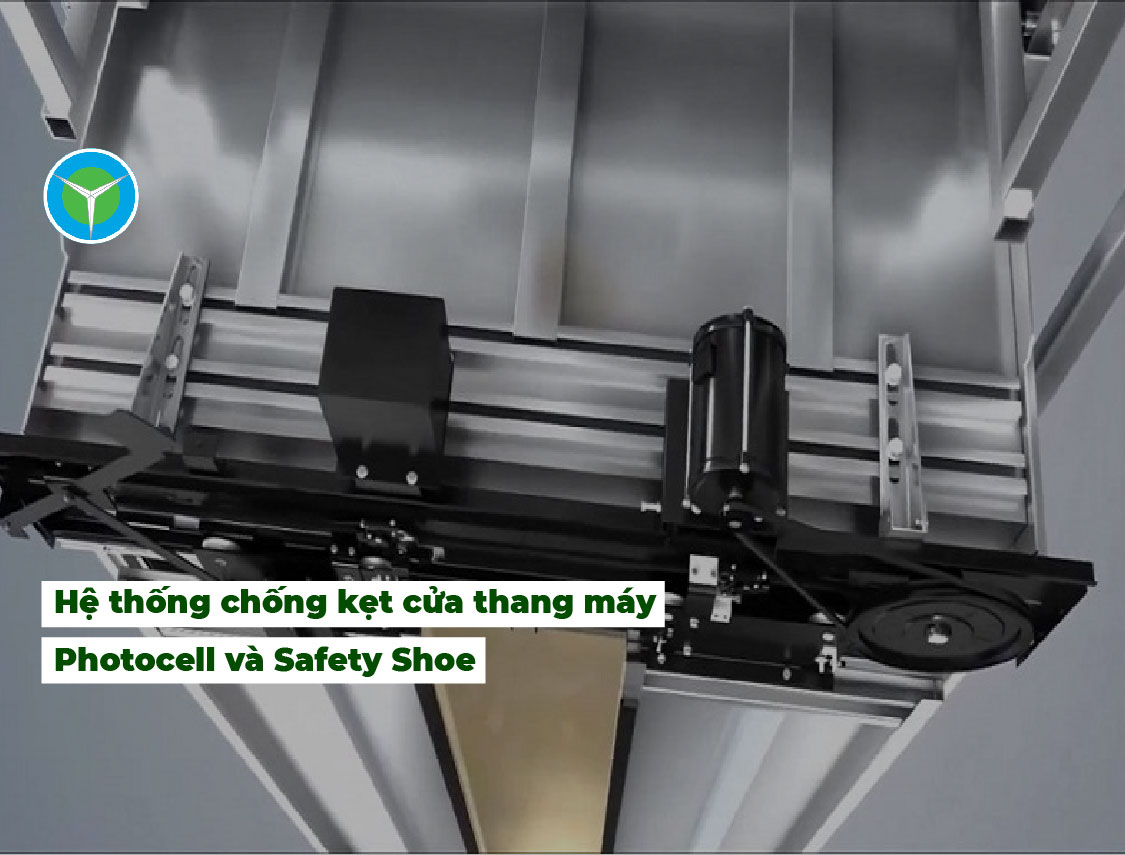 Hệ thống chống kẹt cửa thang máy - Photocell và Safety Shoe