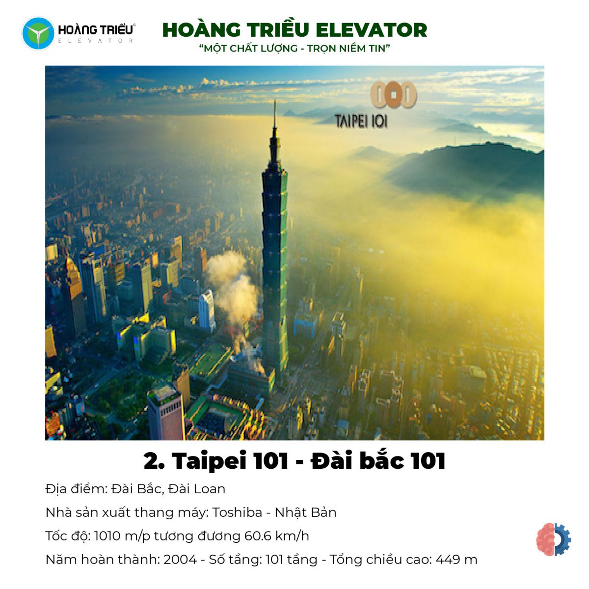 Top 9 tòa nhà có thang máy chạy nhanh nhất Thế Giới